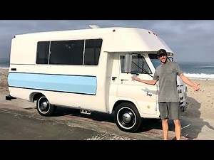 Rare vintage camper van tour Balboa Motorhome for sale
