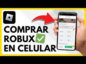 ✅ Cómo Comprar Robux en Roblox (2024) Desde El Celular (MUY FÁCIL!)