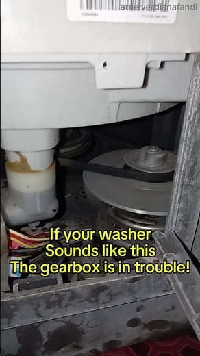 Fixing a noisy washing machine gearbox to bring it back to smooth operation! #electronicsRepairl