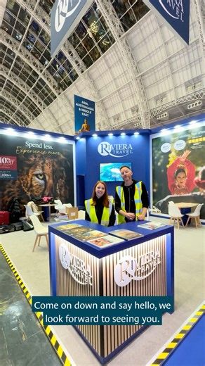 Riviera Travel | Set-up is nearly complete here at London Olympia… and we’re ready to welcome you! This is your last chance to enjoy exclusive show-only... | Instagram