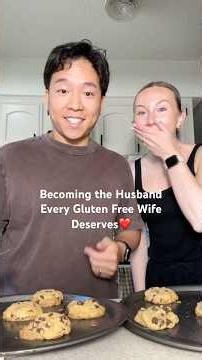 Making gluten free chocolate chip cookies for my wife!