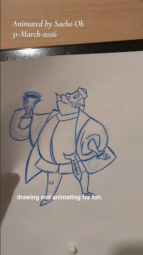 The character from "Sleeping Beauty" (fan animation) #animation #traditionalanimation