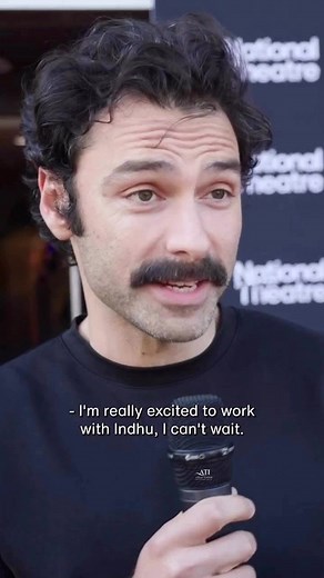Aidan Turner New 💯💯💯💯💯 Thanks to my friend and co admin in my Facebook group for her nice screenshots not improved I am happy for Aidan’s new project and I wish him and to The National Theater in London a lot of succes. The caption says :