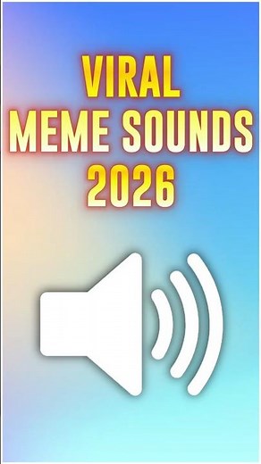 Top 5 viral meme sounds of 2026 #memesoundeffect