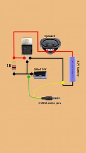 1.1M views · 8.6K reactions | Simple audio Amplifier circuit #electronics #reelschallenge | K n electric | Facebook