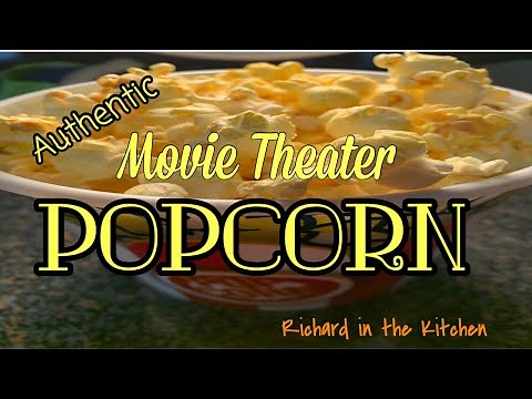 AUTHENTIC MOVIE THEATER POPCORN AT HOME | RICHARD IN THE KITCHEN