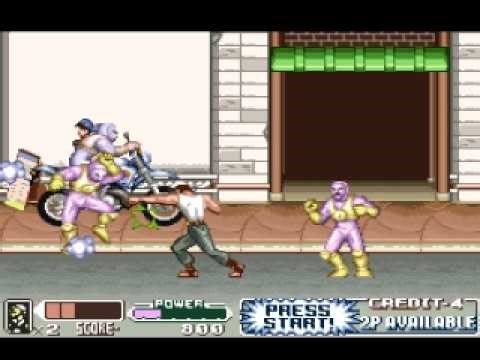 Mighty Morphin Power Rangers: The Movie - Super Nintendo - Start Up - Opening - Title Screen - SNES