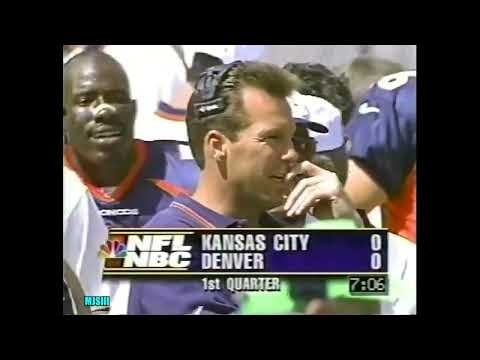 1997 week 01 Kansas City Chiefs at Denver Broncos