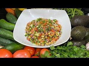 Chickpeas salad recipe