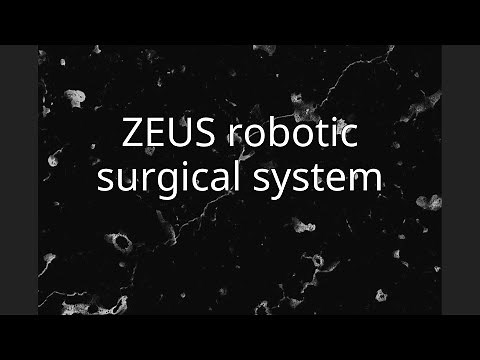 ZEUS robotic surgical system