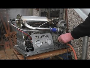 DIY Gas Turbine P17 . First Start Up.