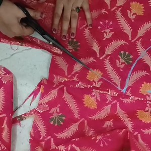 2.5K views · 22 reactions | Double color kurti with pocket cutting...