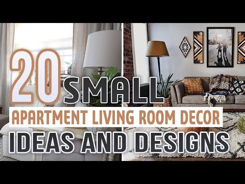 20 Small Apartment Living Room Decor Ideas and Designs