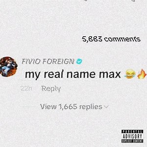 Fivio Foreign Shares The Finished Product Of His "PlaqueBoyMax" Diss Track