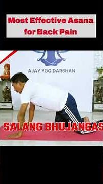 2 Best Yoga Asanas for Back Pain Relief #backpainrelief