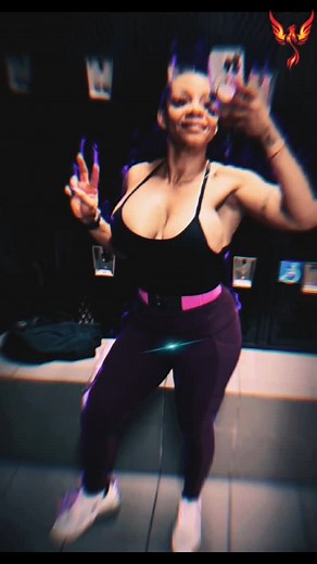 Marci Scott on Instagram: "They say eye contact is polite… But let’s be honest — that’s not where you’re looking 😘💁🏽‍♀️ Built to distract. Trained to perform. . . . . . . . #TongueInCheek #TittyTalk #BuiltToDistract #ChestDayEveryday #StillGotIt #FitAndFlirty #Over40AndCurvy #ConfidenceWithCleavage #SpicyButClassy #strongandstacked"