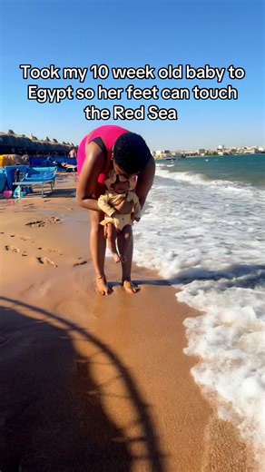 Baby Baptism Experience in Egypt by the Red Sea