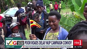 25K views · 836 reactions | National Unity Platform (NUP) principal Robert Kyagulanyi Ssentamu (Bobi Wine) managed to hold only one rally in Rukungiri, after road conditions prevented him from keeping time. @HakiimsWampamba #NBSLiveAt9 #NBSUpdates #UgVotes2026 | NBS Television | Facebook