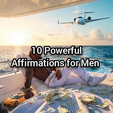 10 Powerful Affirmations for Men