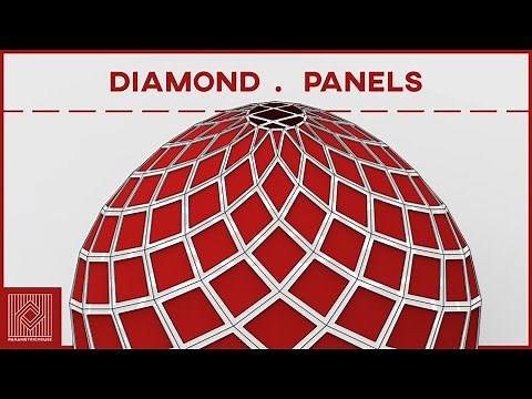 Lunchbox Grasshopper Tutorial (Diamond Panels)