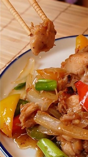 Delicious Chicken Stir Fry 🥢#shorts #food #cooking