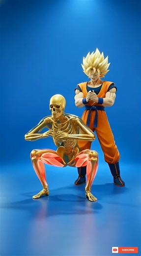 30-Day Squat Challenge Inspired by Goku