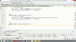 java免费教程mybatis-plus第一天21.查询操作（selectBatchIds）