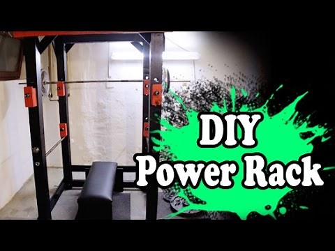 DIY Home Gym Power Rack selber bauen