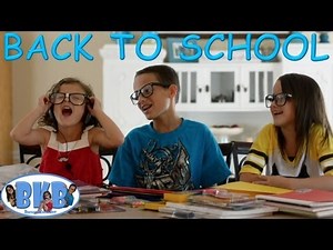 Bratayley Knows Back-to-School | School Supplies | Fashion Show | BKB # 7