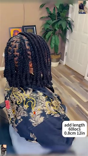Starter locs?Dye it,bleach it,curl it.this loc extensions can handle it all!60strands-cheapest deal#starterlocs #locjourney #dreadlocks #humanhairlocs #tiktokspringglowup