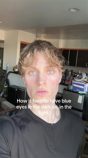 Experiencing Blue Eyes in Different Lighting