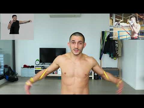 Shadow Boxing with Resistance Band (Sotir Kichukov)
