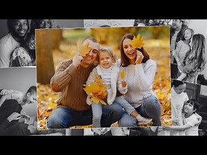 Memories Photo Slideshow Canva Template for Family, Wedding, Birthday Photos