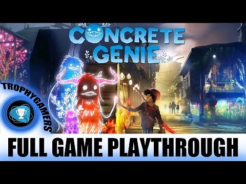 Concrete Genie Full Game No Commentary Walkthrough