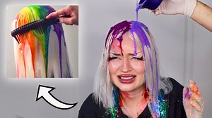 I tried drip hair color and it was BAD | Naomi Jon