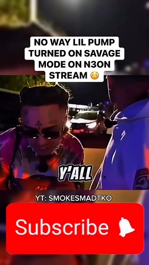 224K views · 3K reactions | NO WAY LIL PUMP TURNED ON SAVAGE MODE ON N3ON STREAM  #n3onclips #smokesmadtko | Smokesmadtko | Facebook