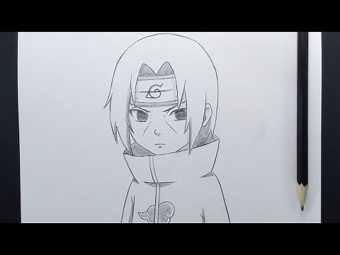 How To Draw Itachi Uchiha Chibi || Easy Anime Sketch