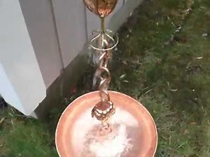 Beautiful Outdoor Rain Chains