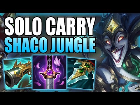 THIS IS HOW YOU CAN CARRY WITH SHACO AFTER THE BIG JUNGLE CHANGES! Gameplay Guide League of Legends