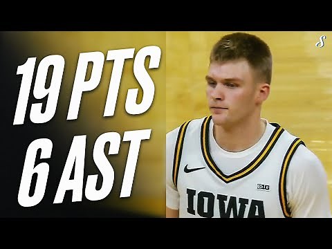 Bennett Stirtz Iowa Debut | Full Highlights | 11.4.25 | 19 PTS & 6 AST!