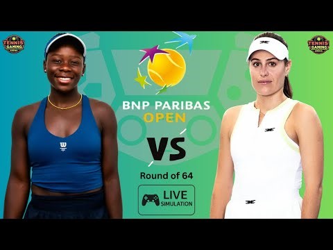 LIVE Sim - Victoria Mboko vs Kimberly Birrell | Round of 64 - Indian Wells 2026