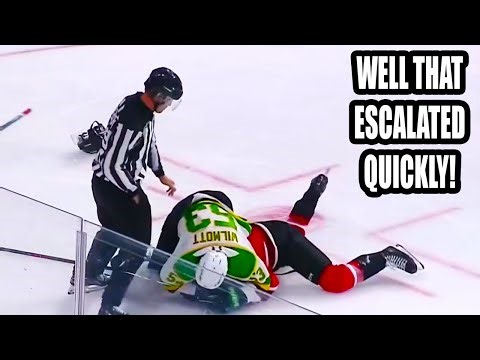 Owen Sound Attack vs London Knights Sep.19, 2025 | ALL Fights & Scrums OHL Highlights