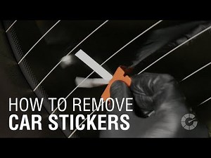 How To Remove Car Stickers | Autoblog Details