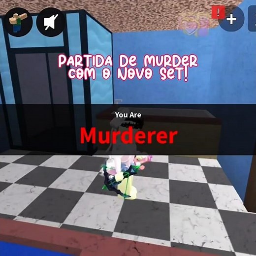 mm2 sweet treat set gameplay | Murder mystery 2