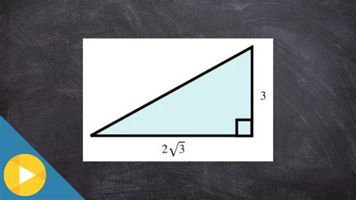 How to find the hypotenuse of a triangle using Pythagorean theorem