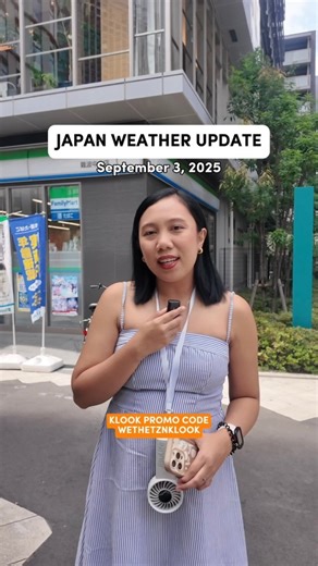 Japan weather update today September 3, 2025 at 11:40AM in Osaka 🇯🇵 #japan #weatherupdate #osaka #japantravel #wheninjapan | We The TZN