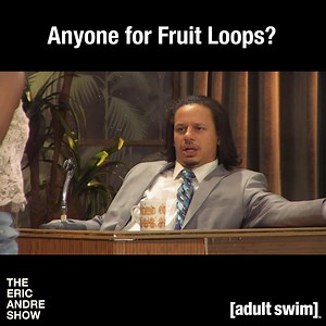 5.7K views · 46 reactions | This is how he recovers from not getting a job at Fruit Loops. Watch The Eric Andre Show on All 4 | Adult Swim UK & Europe | Facebook