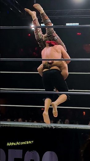 Cara Noir hits Tombstone Piledriver on Charles Crowley Progress Wrestling