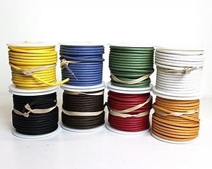 Wire - 20 AWG Solid Core, Lacquered Cloth Cover, 600V