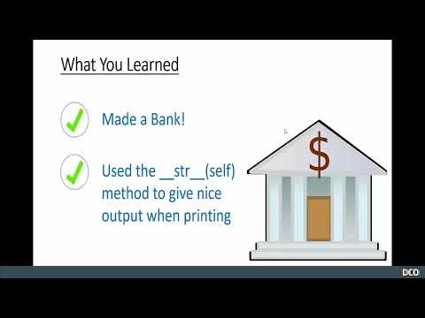 Python Course Object-Oriented-Programming Section Review